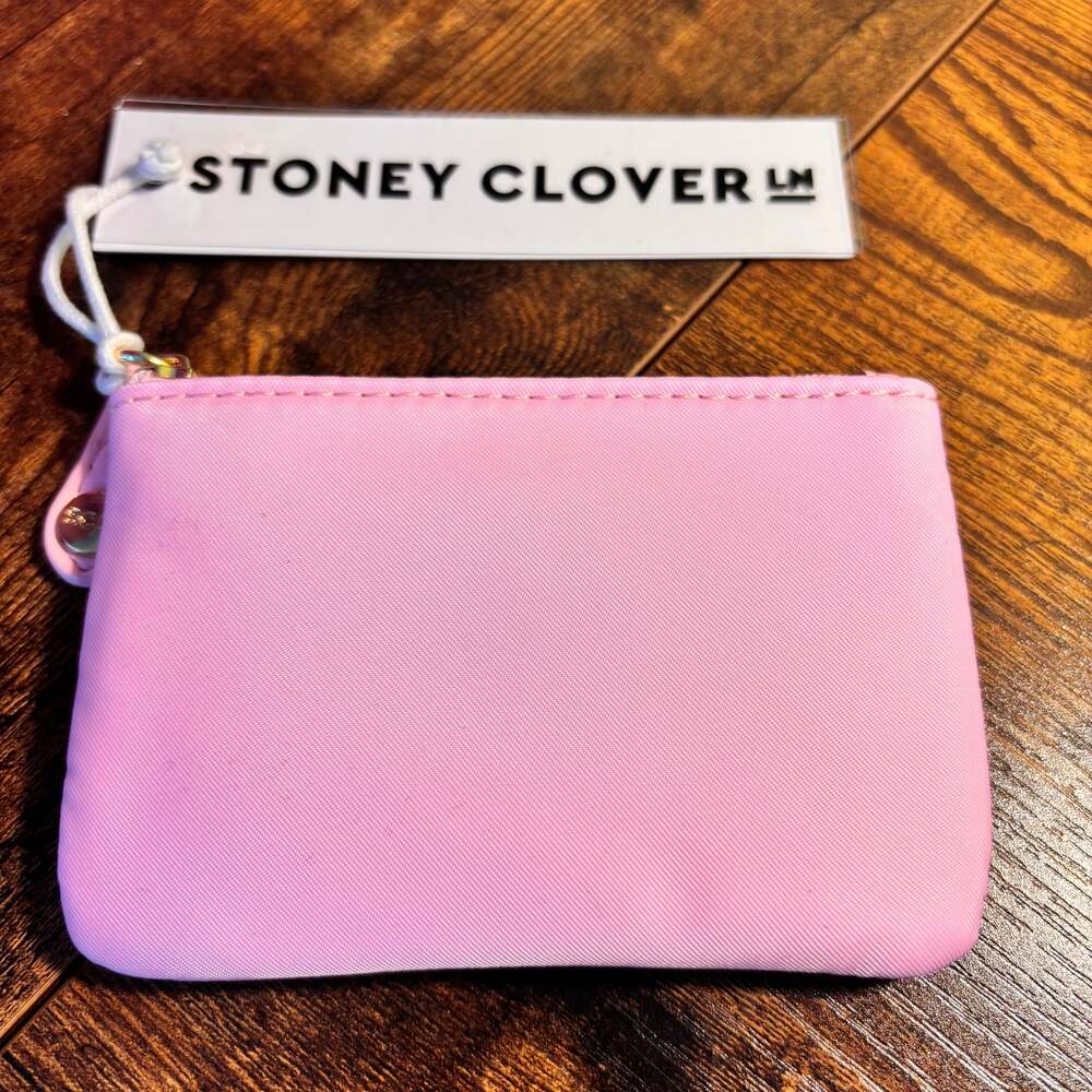 Stoney Clover Lane Pink Zipped Card Case‎